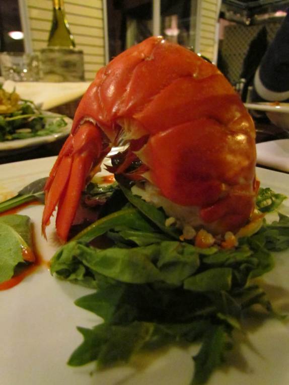 Comendo lagosta em Bar Harbor, no Maine - Estados Unidos